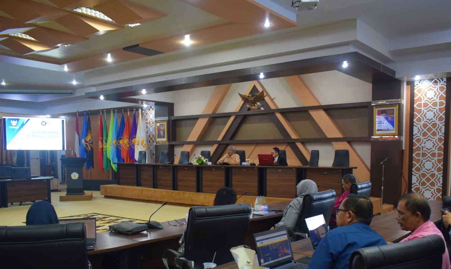 UNTAN Gelar Rapat Koordinasi Monitoring dan Evaluasi Keterbukaan Informasi Publik 2024